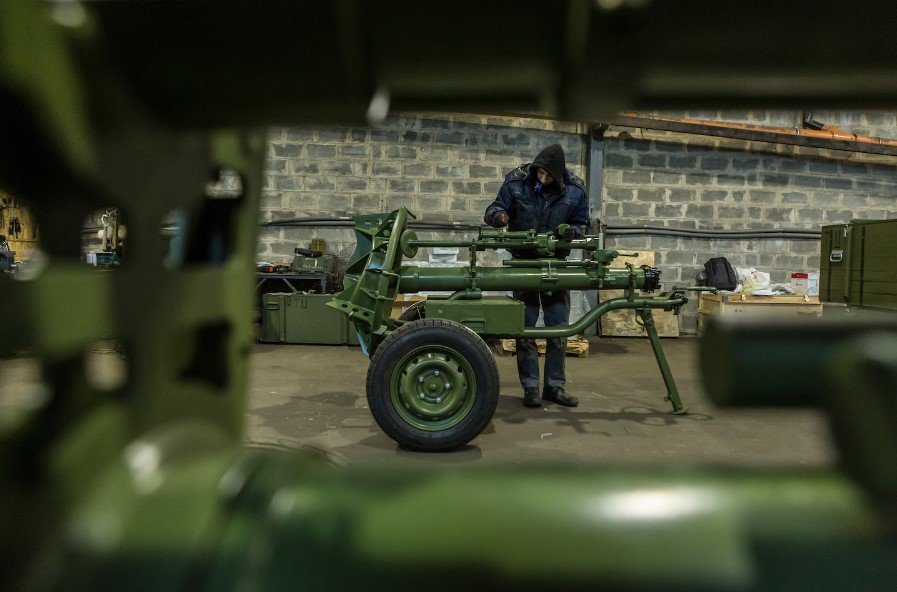 Цех "Української бронетехніки". Фото: Оксана Парафенюк для The Washington Post