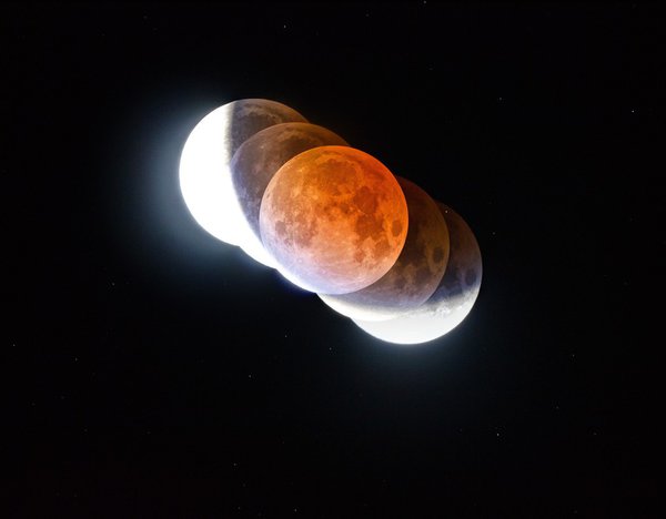Астросерія дня: як саме відбувається затемнення Місяця
