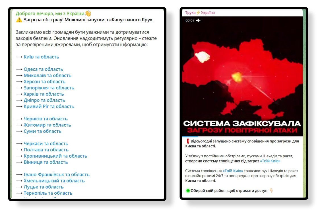 Скриншоти клікбейтних повідомлень