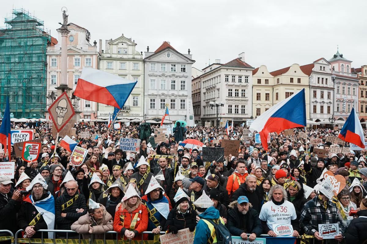 Протести в Чехії
