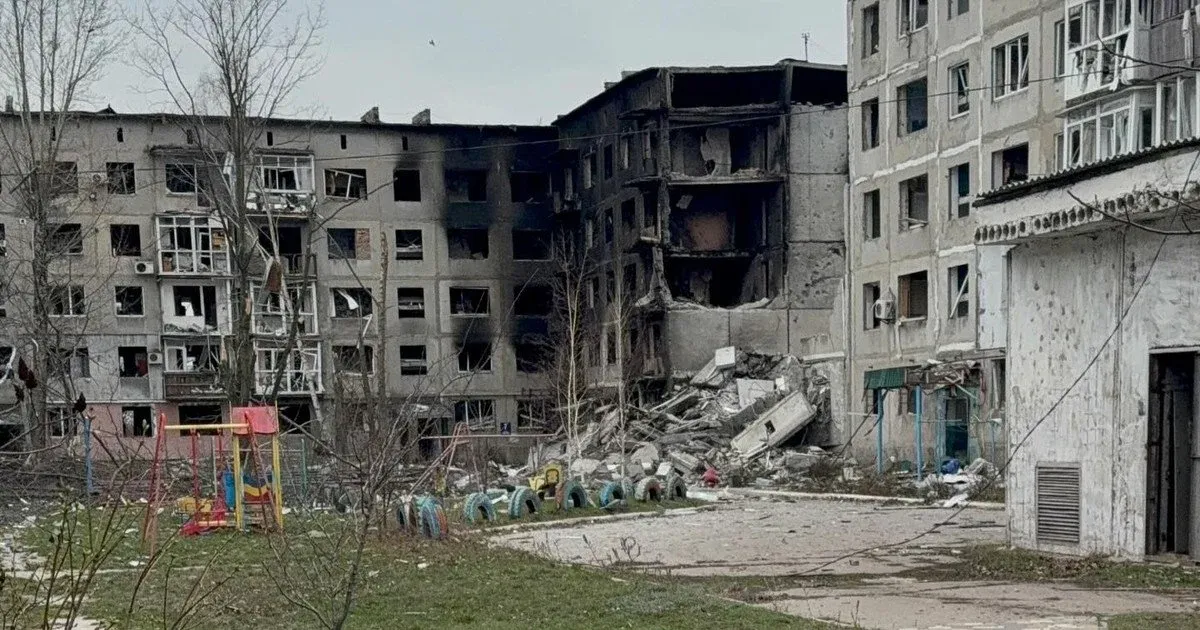 Руїни в Покровську / © Denis Khrystov / Facebook