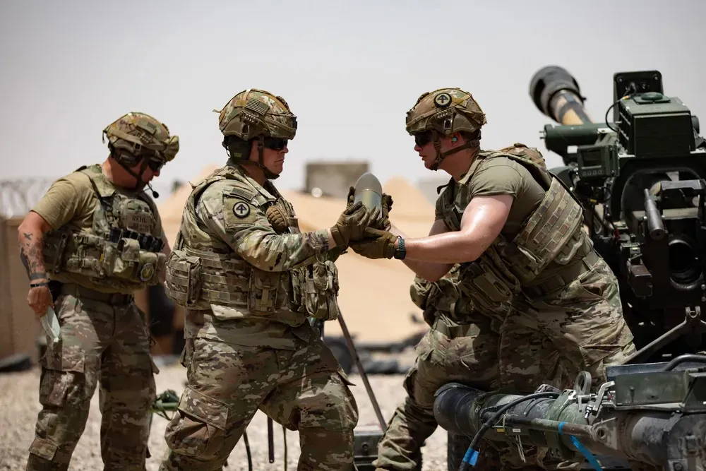 US Army soldiers in Iraq in May 2024. Source: US Army National Guard