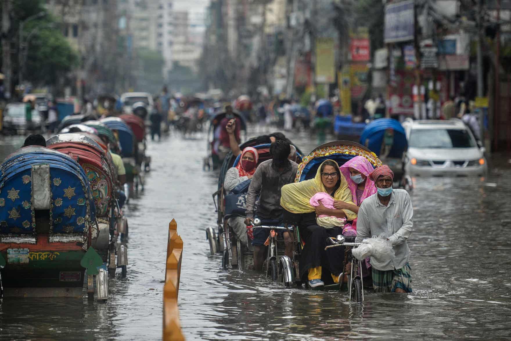 Потоп у Бангладеш. Munir Uz Zaman/AFP