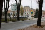 Попередній перегляд Залатана після влучання снаряду ділянка вулиці в Нікополі