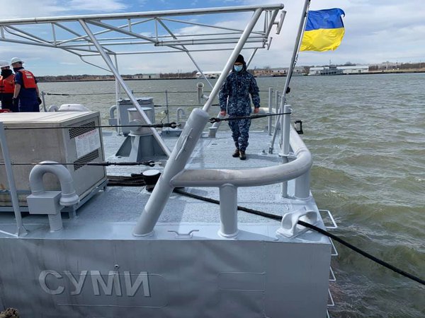 Американські військові катери для ВМС України отримали імена (ФОТО)