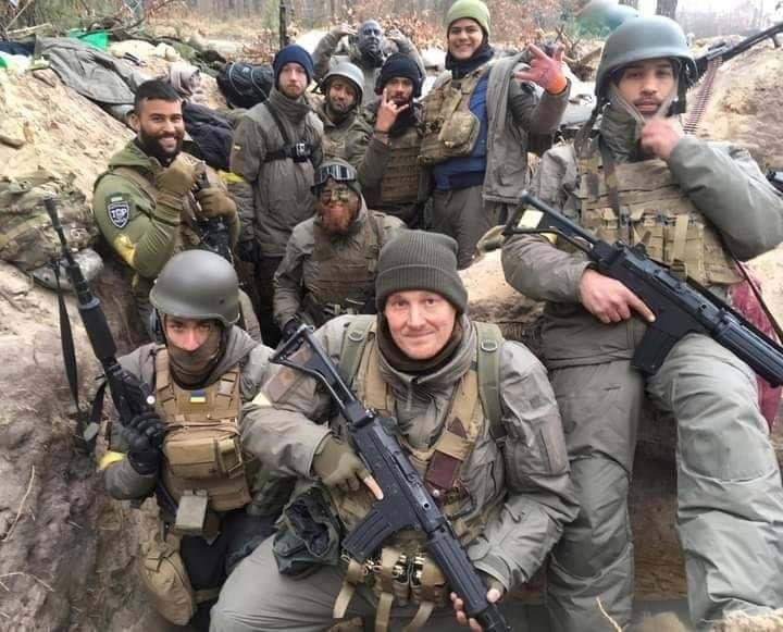 Ілюстративне фото. 7 березня 2022 року. Перше фото з позицій інтернаціонального легіону. Фото: УНІАН