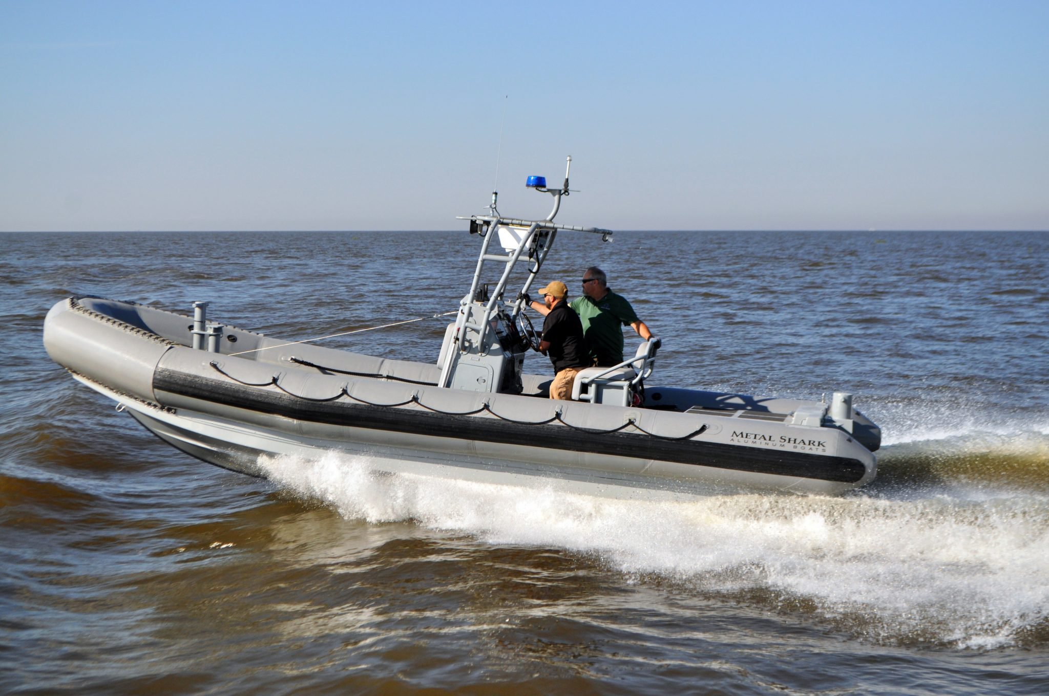 Швидкісний човен виробництва Metal Shark. Фото від пресслужби компанії
