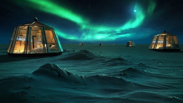 До старого Різдва: концепт-готель на Північному полюсі (ФОТО)