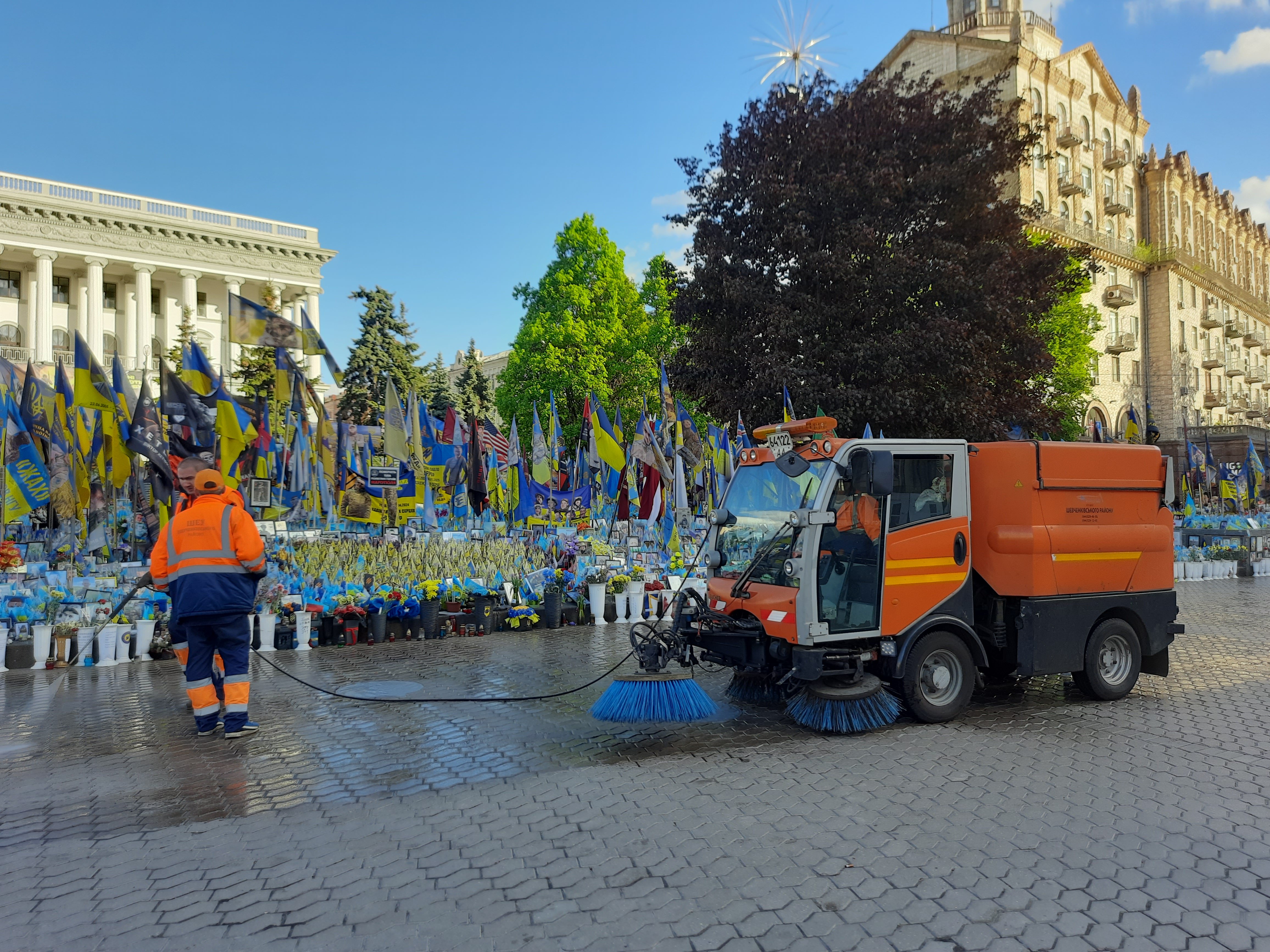 меморіал на майдані незалежності
