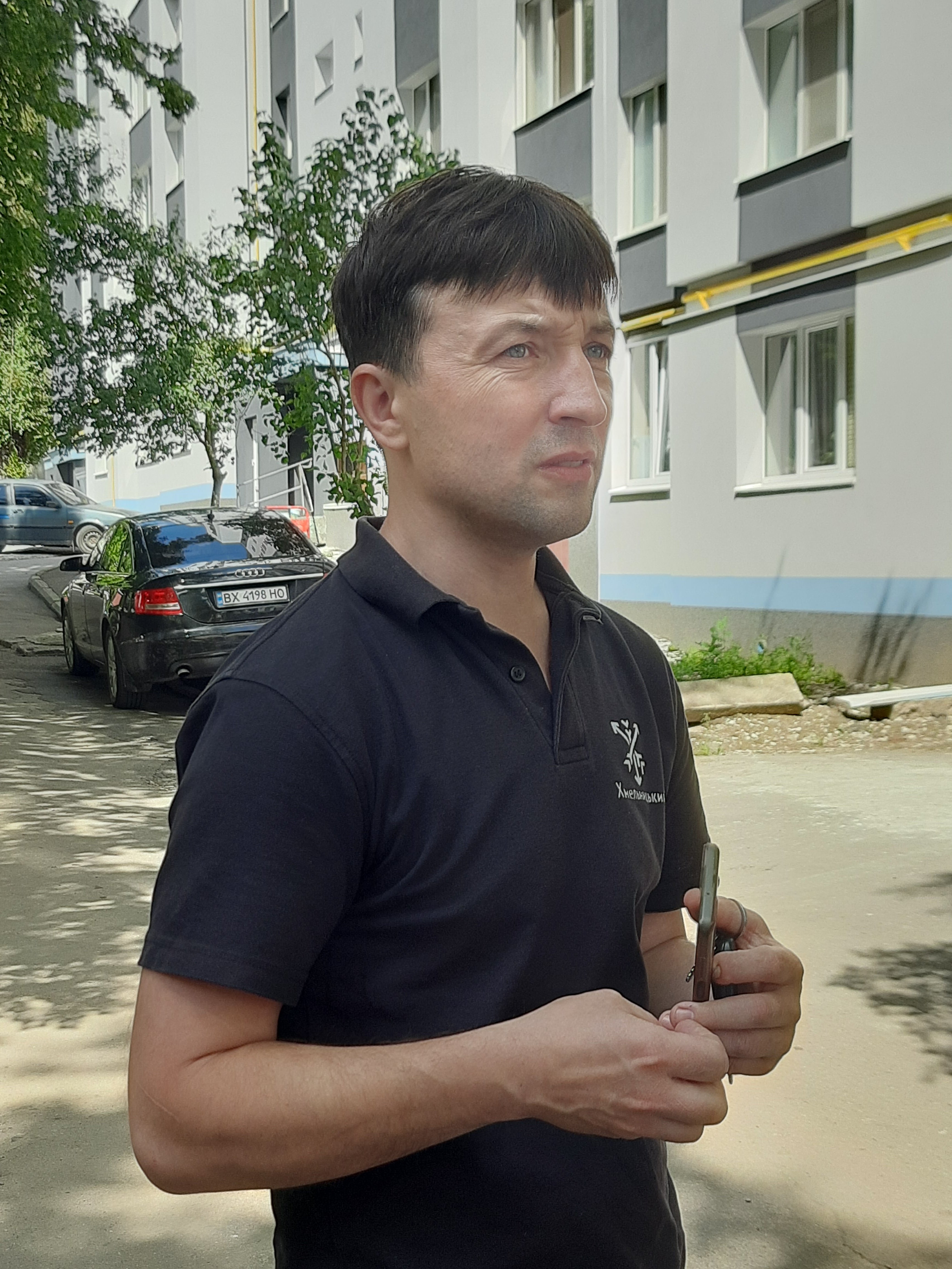 Василь Новачок, заступник міського голови Хмельницького. Фото авторки