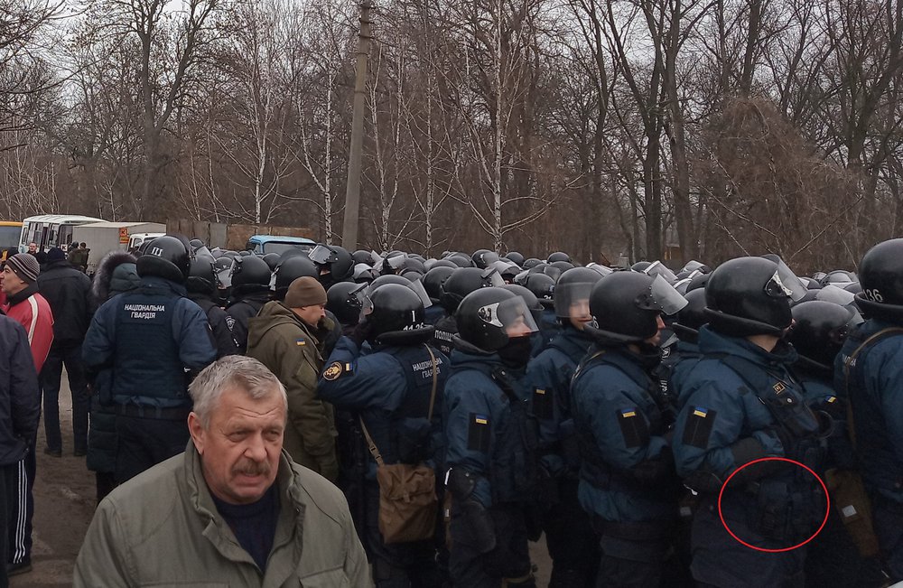 Novi Sanzhary, February 20. National Guard soldiers did have arms