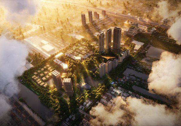 Архітектура майбутнього: «житловий район у лісі» для столиці Таїланду (ФОТО)
