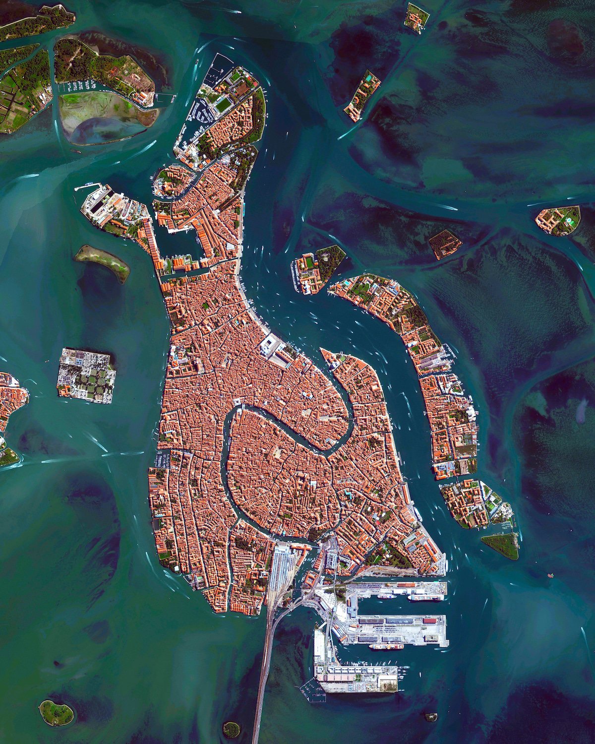 Венеція, фото Maxar technologies