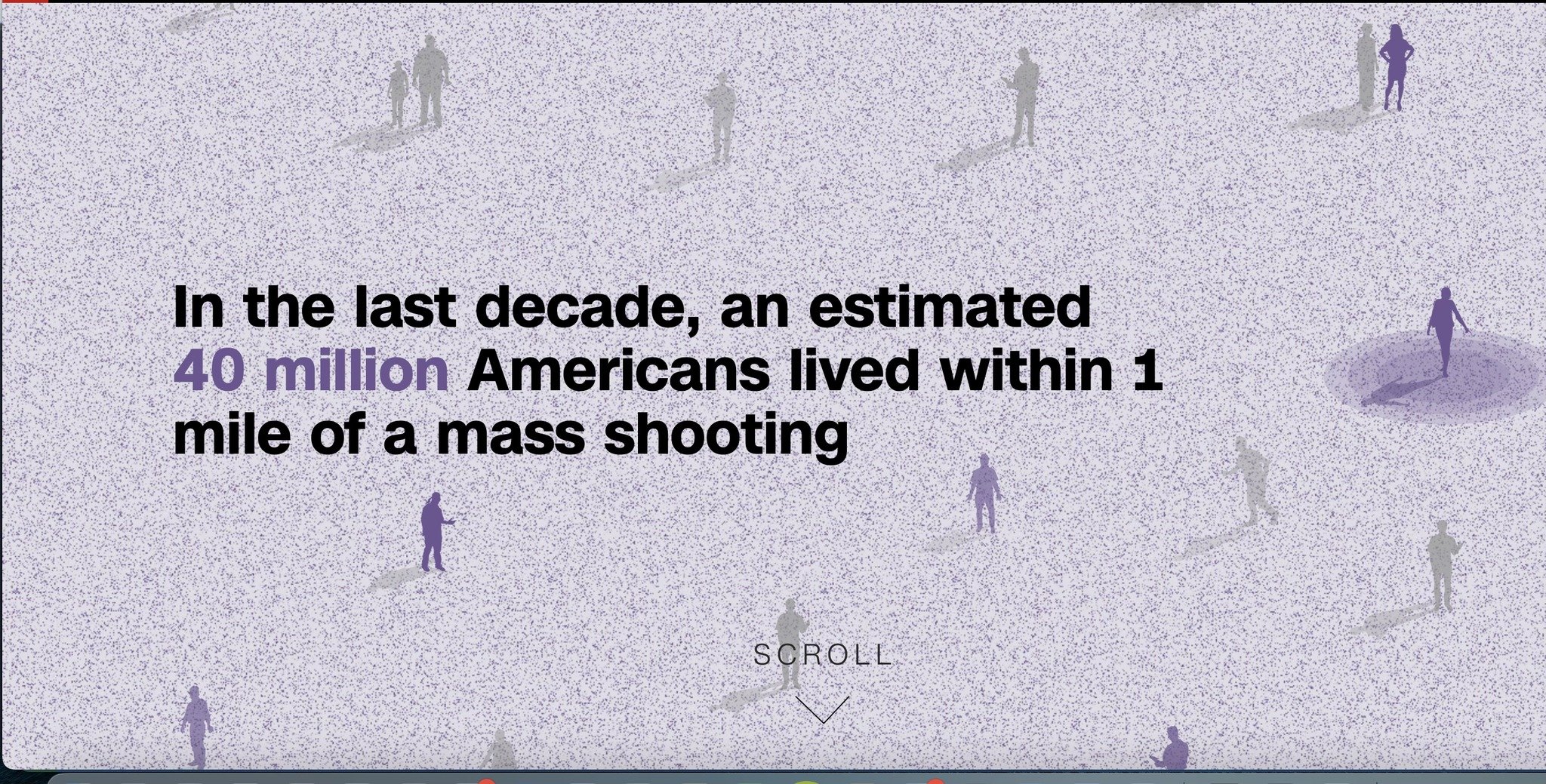 In the last decade, an estimated 40 million Americans lived within 1 mile of a mass shooting (CNN)