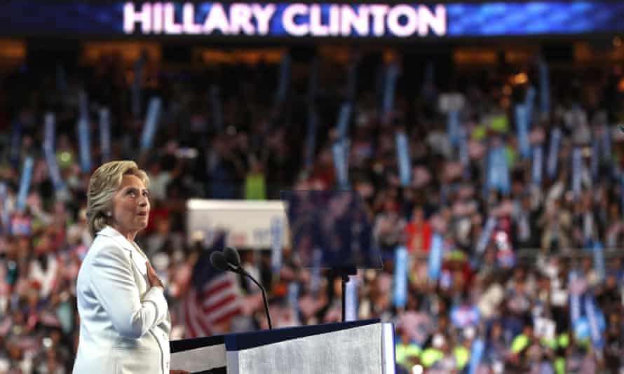 Гілларі Клінтон на конвенції Демократичної партії в Філадельфії, штат Пенсильванія,  в липні 2016 року. Фото: Justin Sullivan/Getty Images
