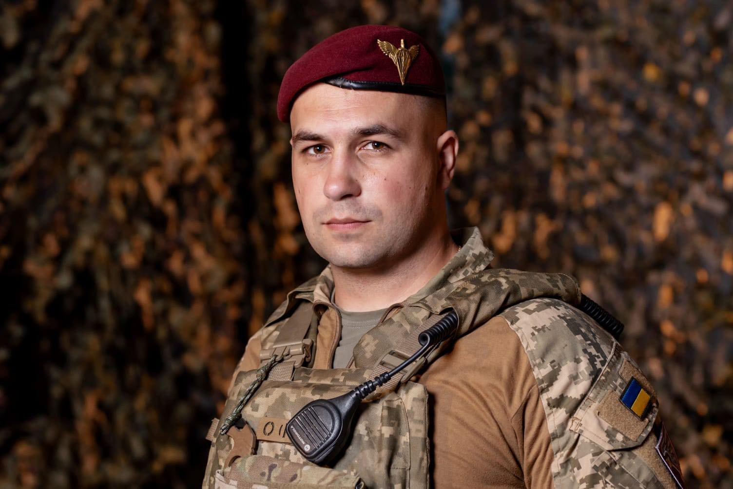 Євген Ласійчук. Фото: Командування Десантно-штурмових військ ЗСУ