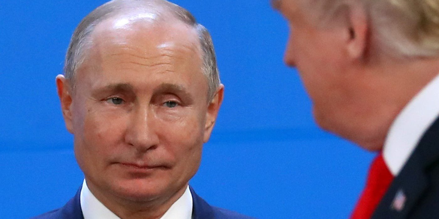 Путін і Трамп: фото Reuters