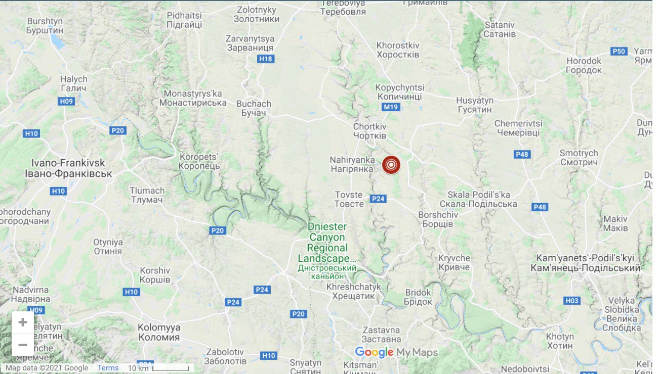 Епіцентр: карта Головного центру спеціального контролю України