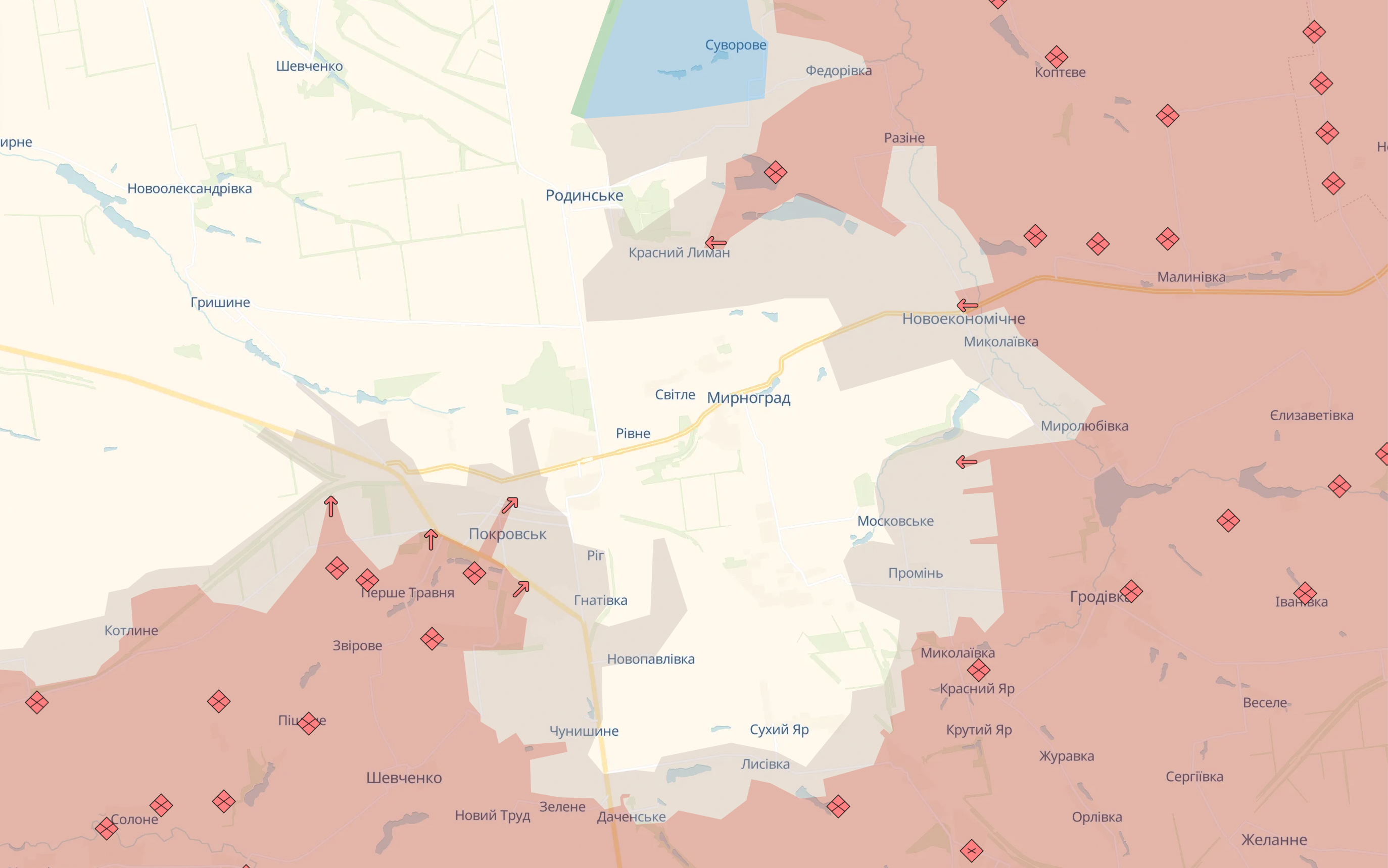 Карта: DeepState