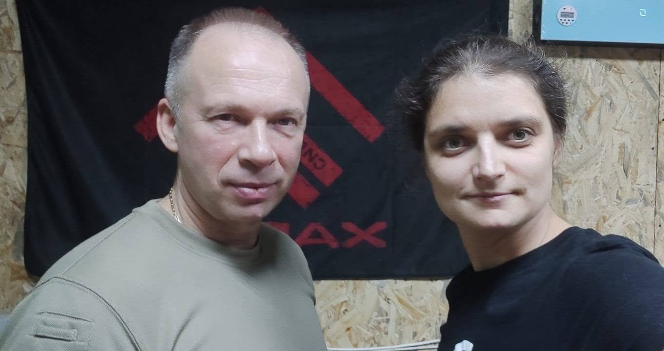 Олександр Сирський та Марія Берлінська (фото з фейсбук-сторінки Берлінської)