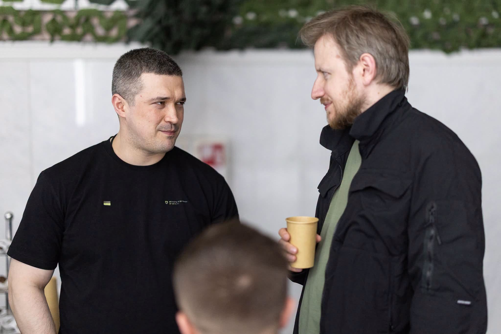 Михайло Федоров і Богдан Логвиненко/Фейсбук