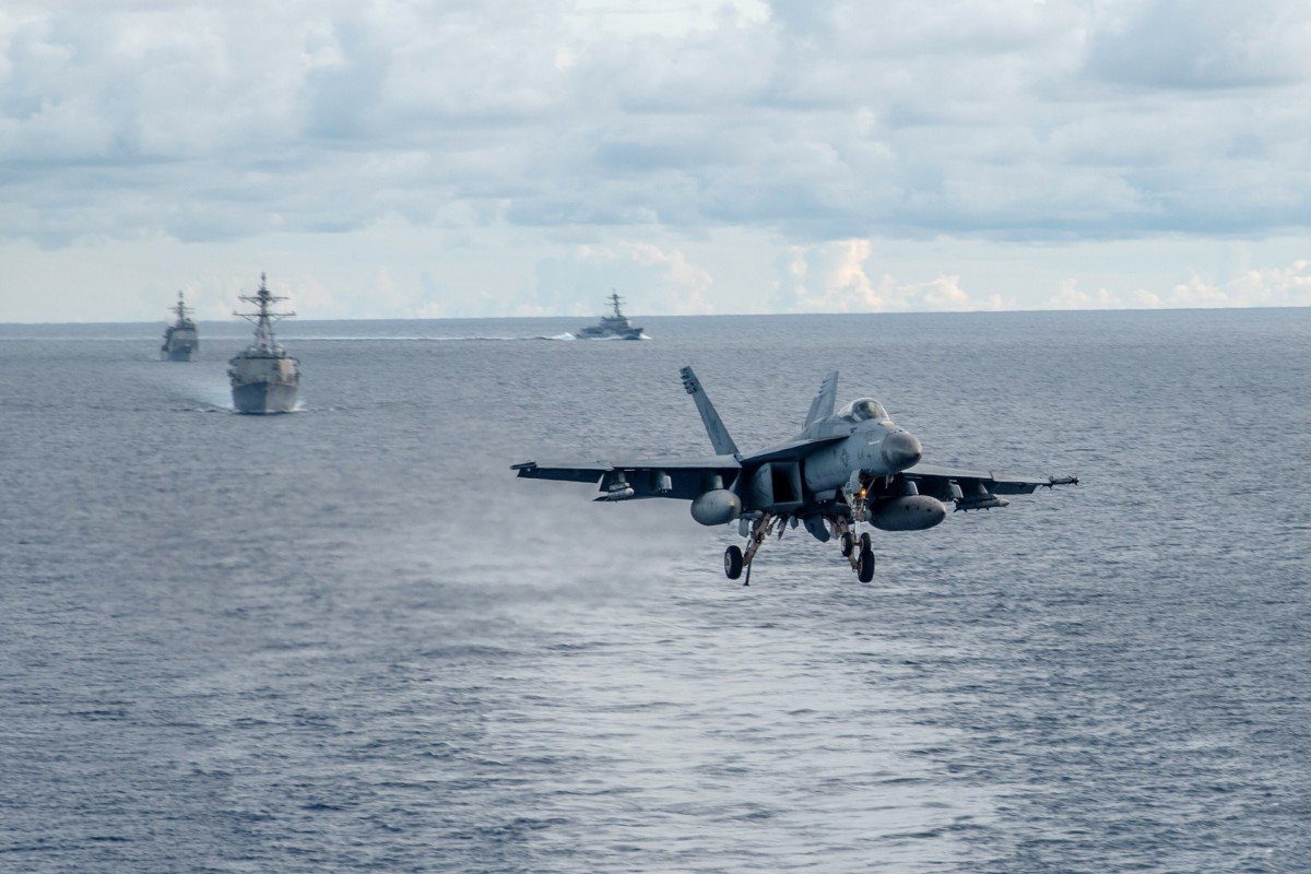 Військово-морські сили США в Південно-Китайському морі в липні: фото EPA-EFE
