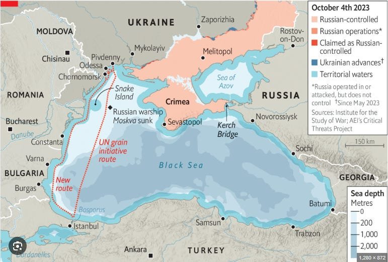 Карта: The Economist