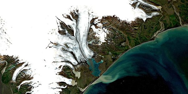 Супутникове фото дня: ісландський льодовик Брейдамеркьорюйокютль
