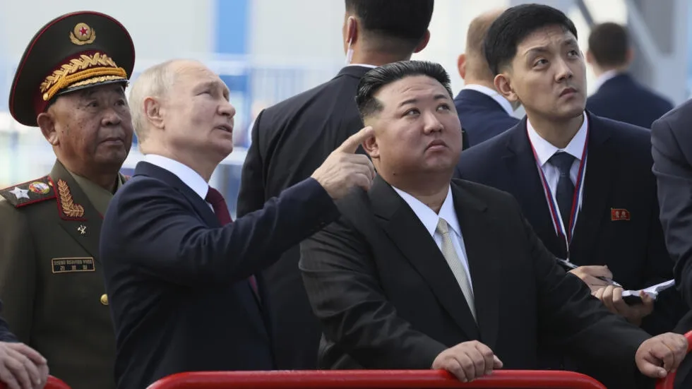 Зустріч Кім Чен Ина з Путіним, 13 вересня 2023 © Mikhail Metzel / AP