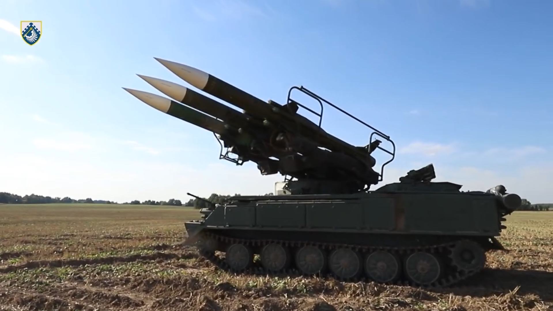 Кадр з відео: український 156-й зенітний ракетний полк імені Максима Кривоноса