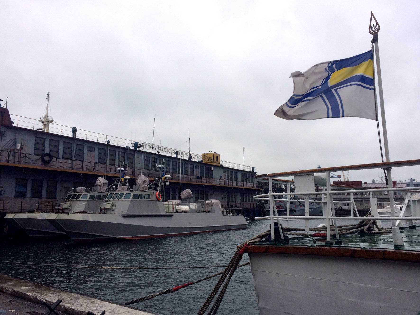 Десантно-штурмові катери проєкту «Кентавр-ЛК» в Одесі. Фото: ВМС ЗС України
