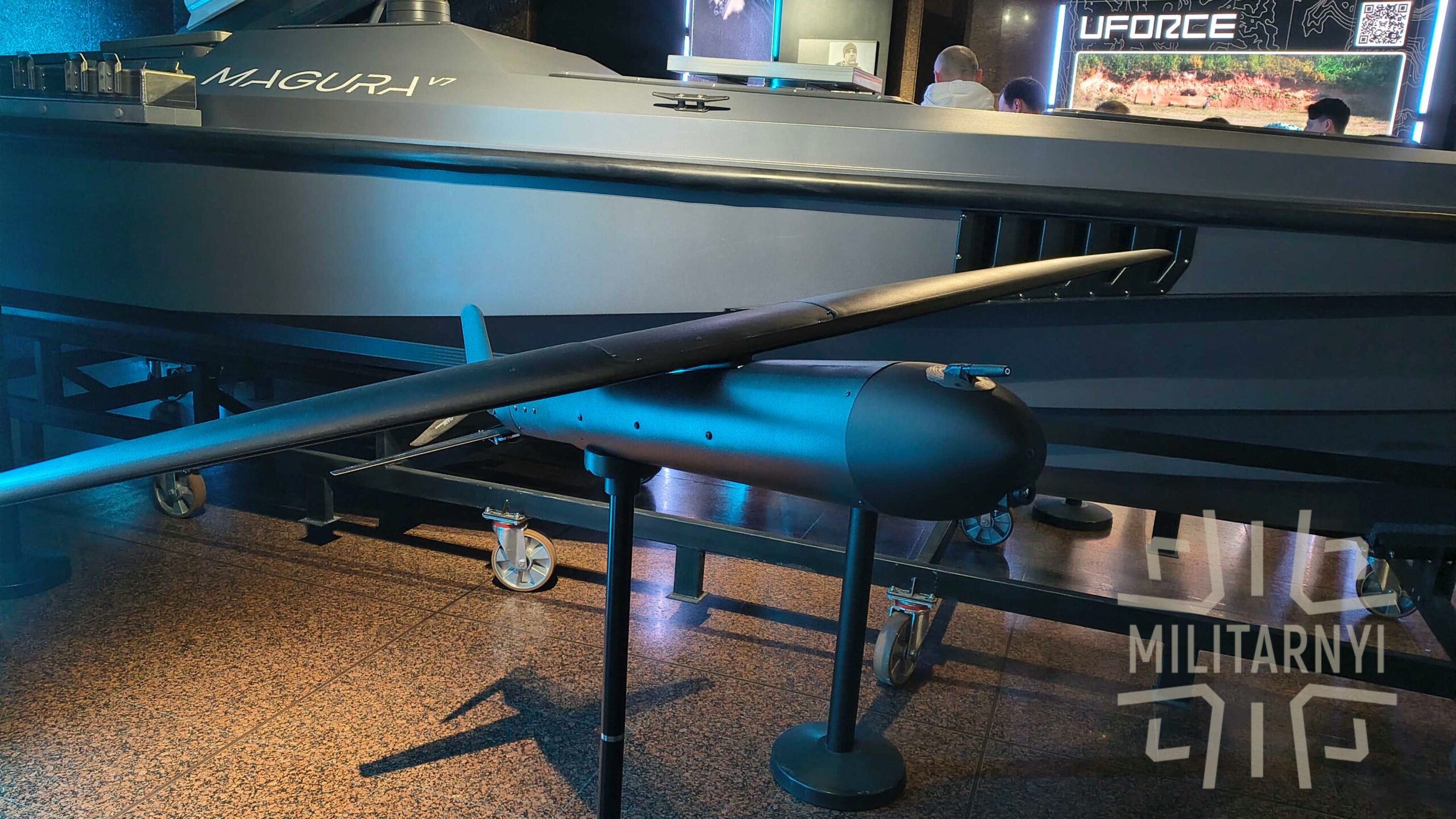 Дрон-камікадзе «Буча». Фото: Мілітарний