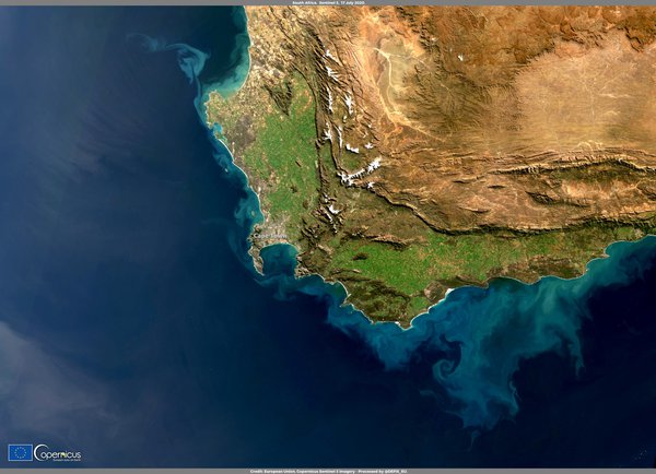 Супутникове фото дня: Кейптаун на честь світового дня Мандели