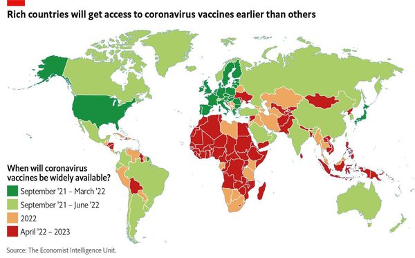 Норвегія віддає частину своїх вакцин заради рівномірнішої вакцинації у світі