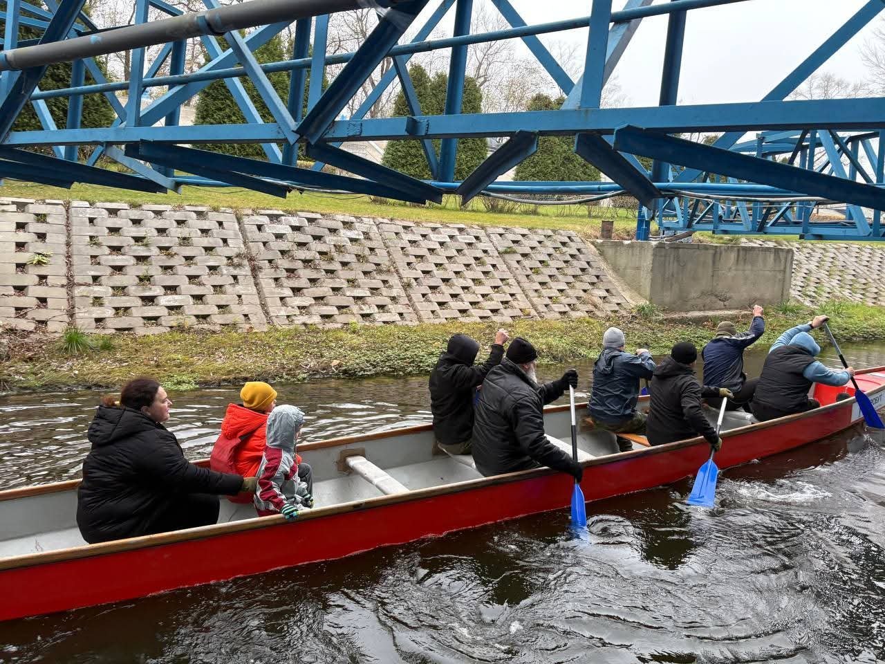 Прогулянка на драгонботі. Фото з фейсбук-сторінки Артема Скрипника