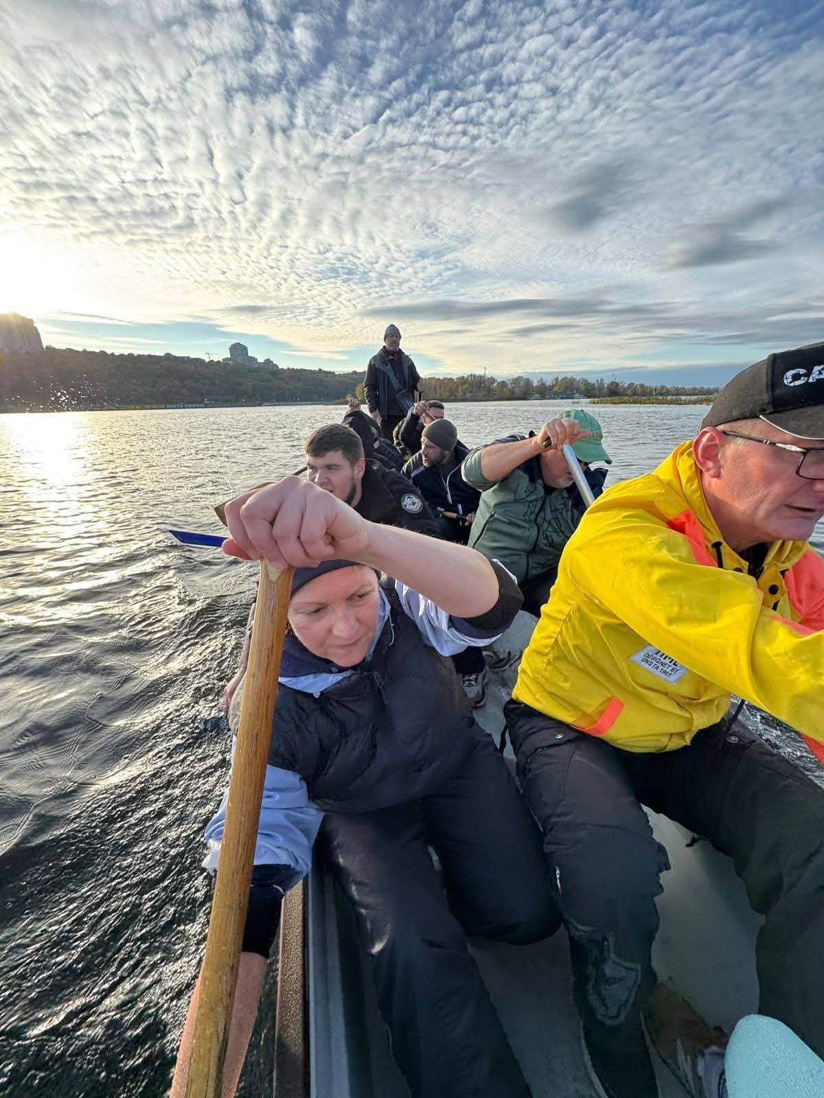 Ветеранський заплив на човнах-«драконах»