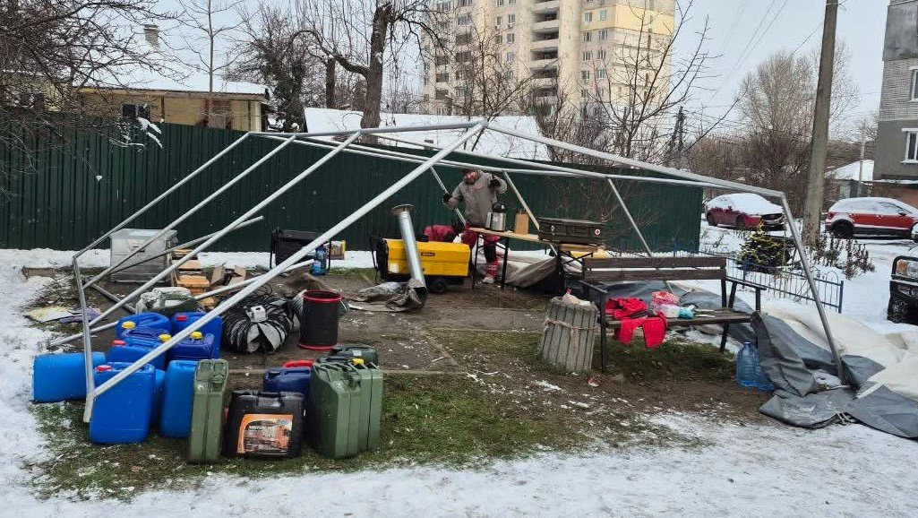 Вишгород під час блекауту: облаштування тимчасового пункту незламності