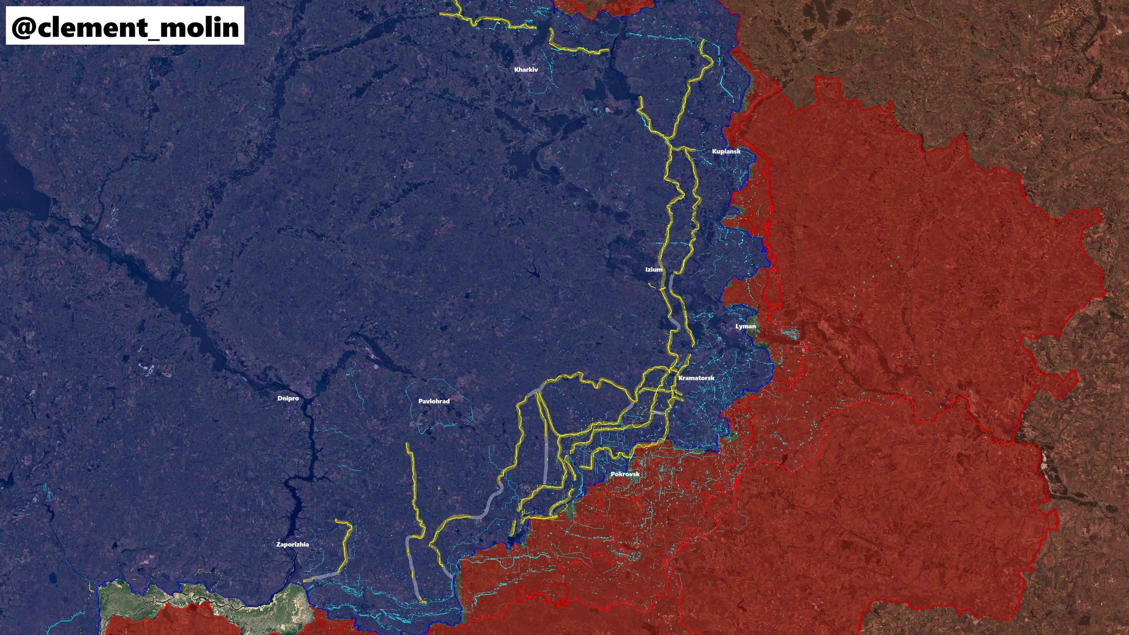 Карта: Клеман Молен