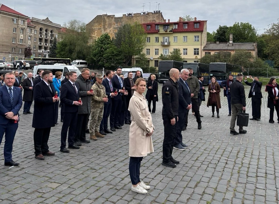 Кая Каллас прибула до Львова на День Європи (x.com/kajakallas)