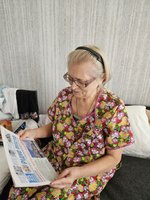 Попередній перегляд Читачка газети «Рідне місто»