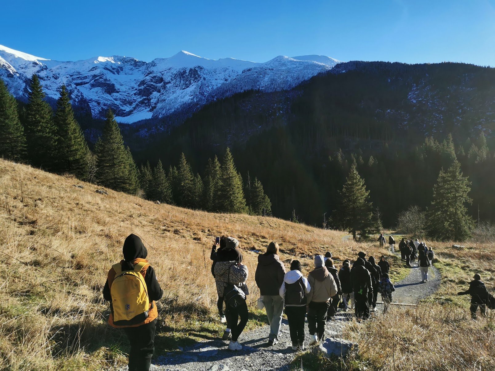 Літній похід для українських дітей у таборі в Татрах. Фото авторки
