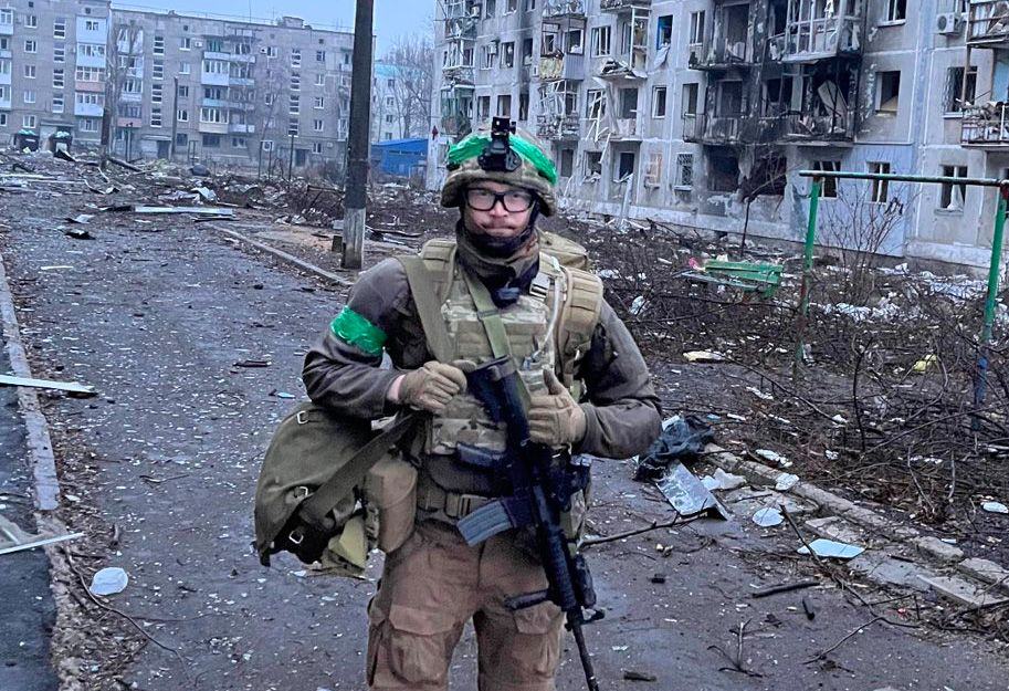 Ігор Мамчик у Бахмуті Донецької області