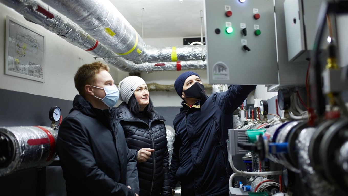 Індивідуальний тепловий пункт. Фото із сайту Переяславської міської ради на Київщині