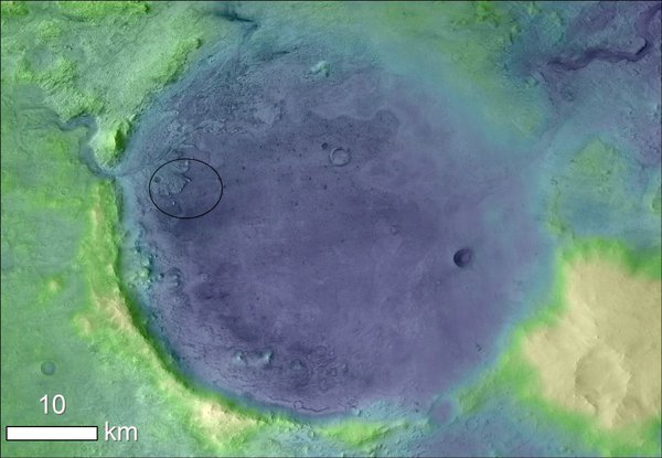 Космічне фото дня: куди приземлиться марсіанський ровер-2020