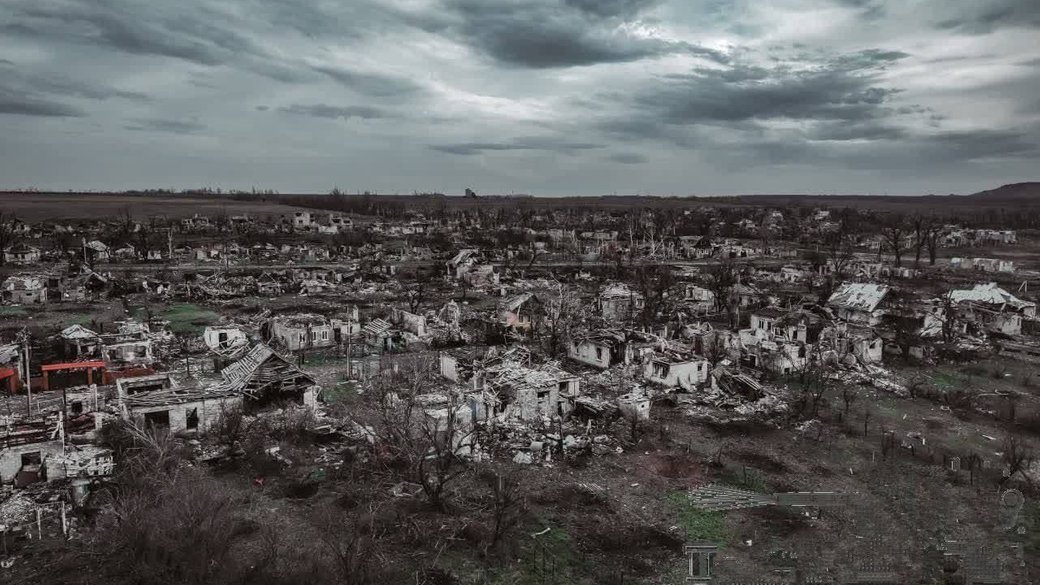 Мар’їнка, грудень 2023 року. Фото: Facebook/Сухопутні війська ЗС України