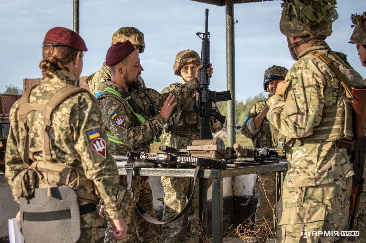 Навчання бійців ЗСУ