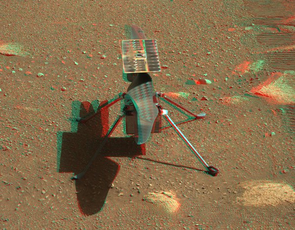 «Джинні» стала першим земним вертольотом на Марсі