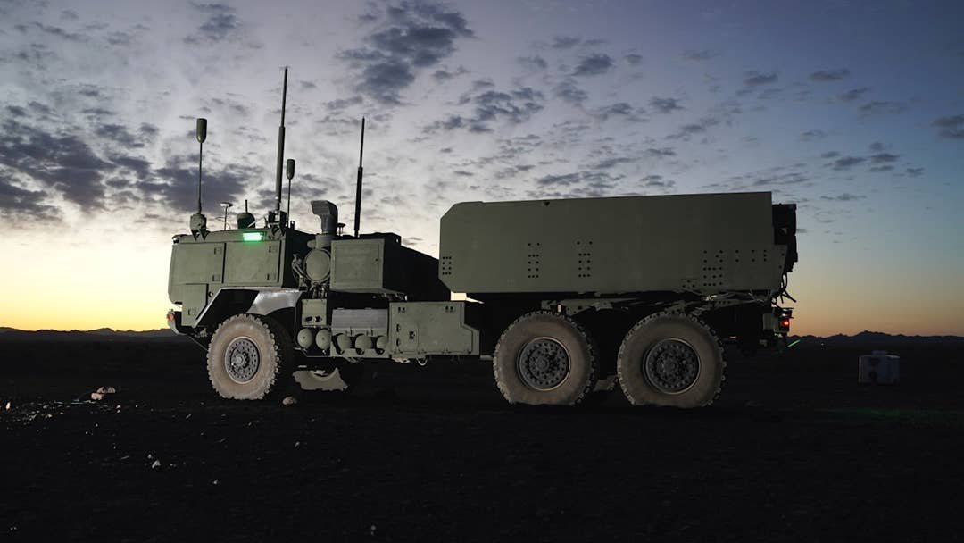 Безпілотна пускова установка AML (Autonomous Multi-domain Launcher). Фото: US Army
