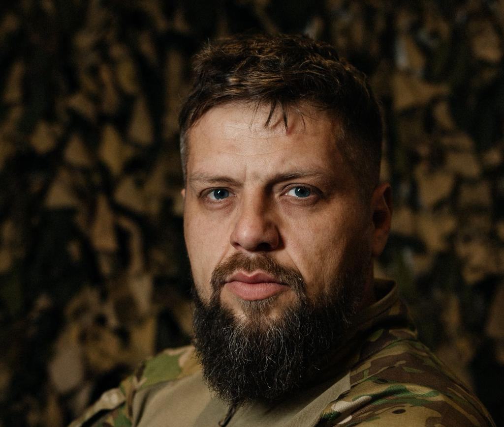 Польський доброволець Крістіан на позивний «Дракон»