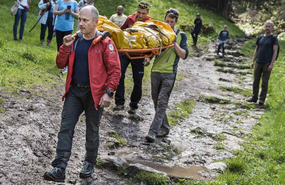 Рятувальна акція TOPR у Татрах. Фото надане авторкою